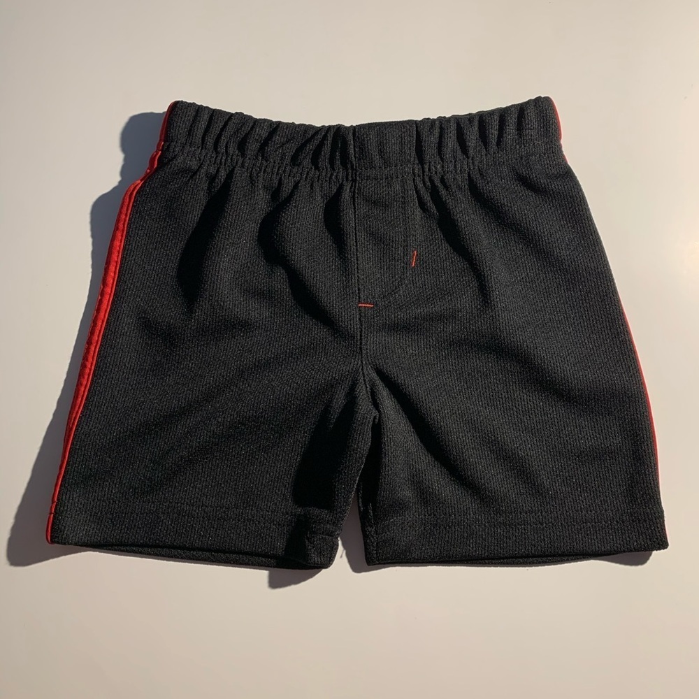 Spider Man Black Boys Shorts 2T
